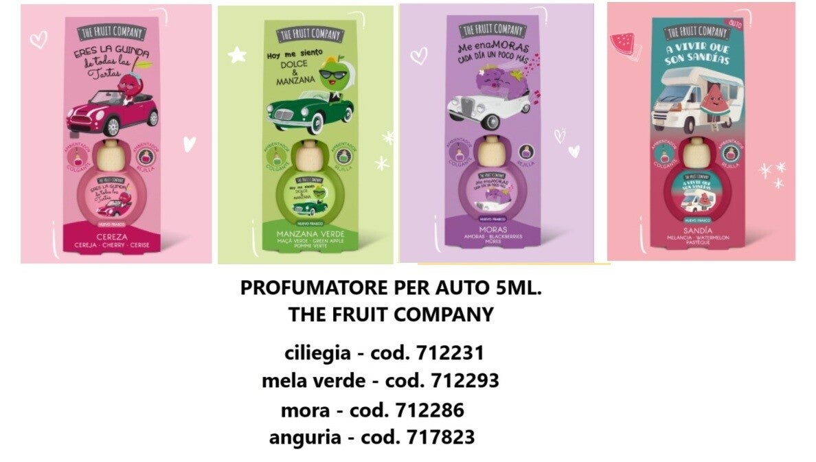 deodorante per auto The Fruit Company
