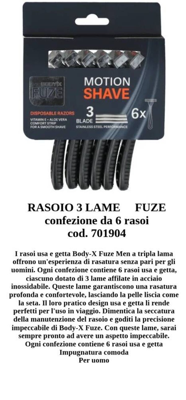 rasoio da uomo Sence