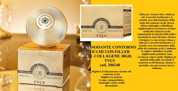 rassodante contorno occhi con filler al collagene Tvlv