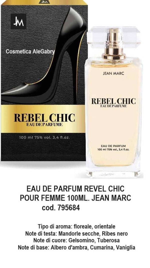 eau de parfum rebel chic Jean Marc