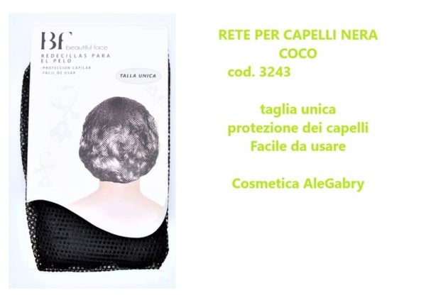 rete per capelli nera Coco