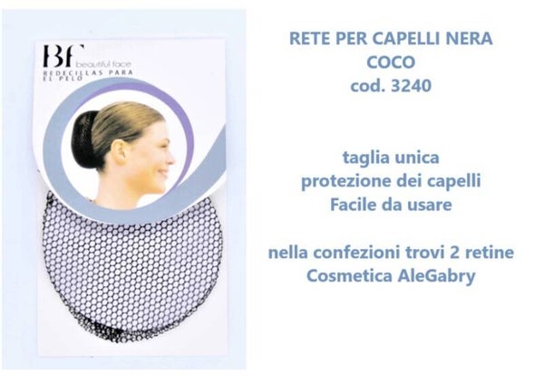 retina per capelli nera Coco