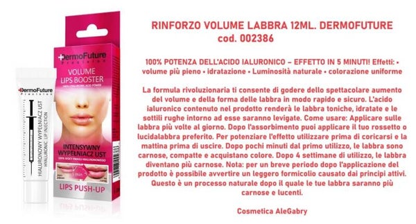 rinforzo volume labbra Dermofuture
