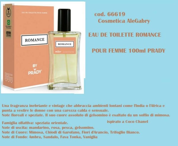 eau de toilette romance Prady