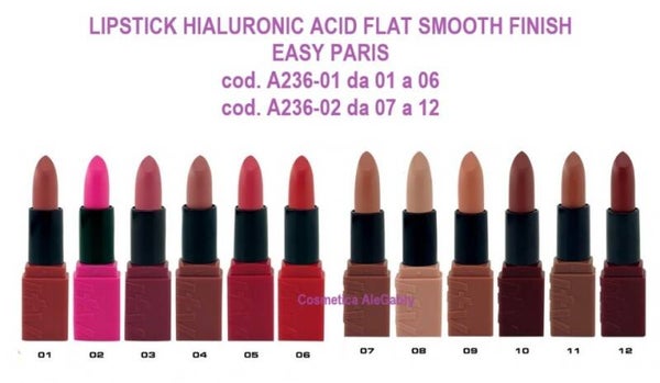 rossetto hialuronic acid flat smooth finish Easy Paris