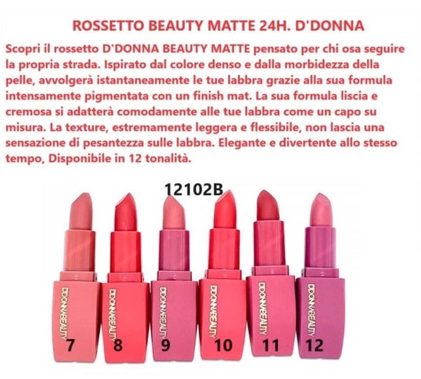 rossetto beaty matte D'Donna