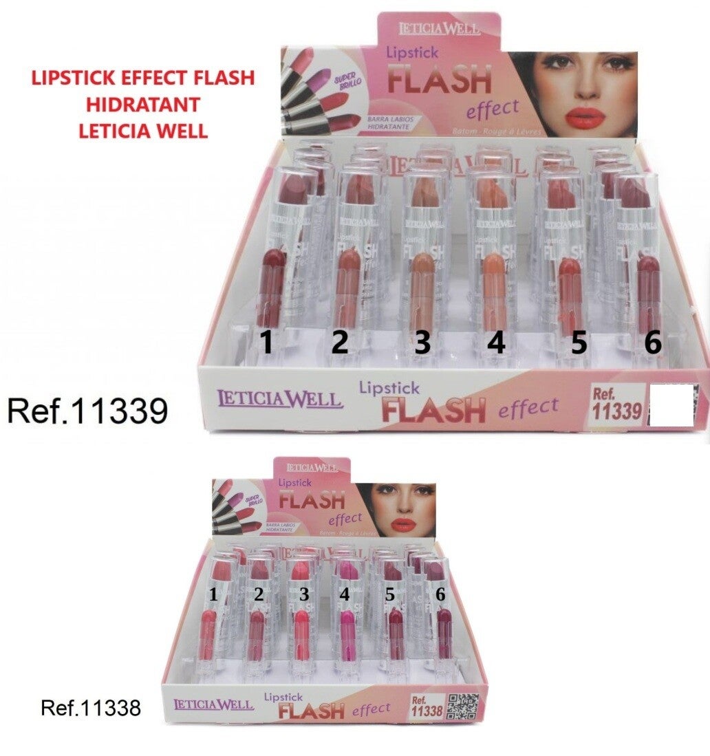 rossetto effetto flash Leticia Well