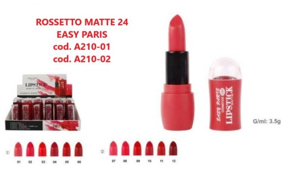 rossetto matte 24 Easy Paris