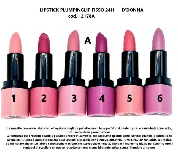 rossetto plumpling fisso D'Donna