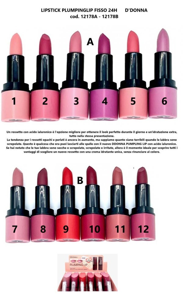 rossetto plumpling fisso D'Donna