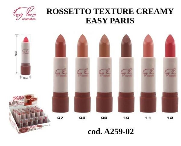 rossetto texture creamy Easy Paris