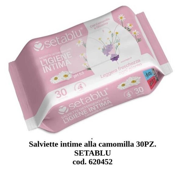 salviette intime alla camomilla Setahome