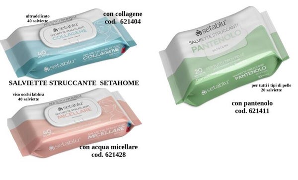 salviette struccanti Setahome