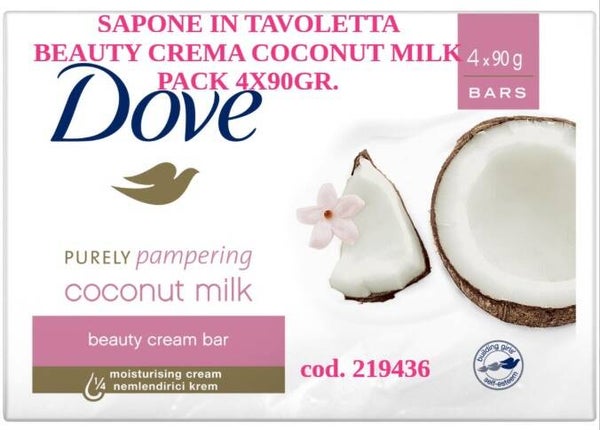set 4 saponette Dove