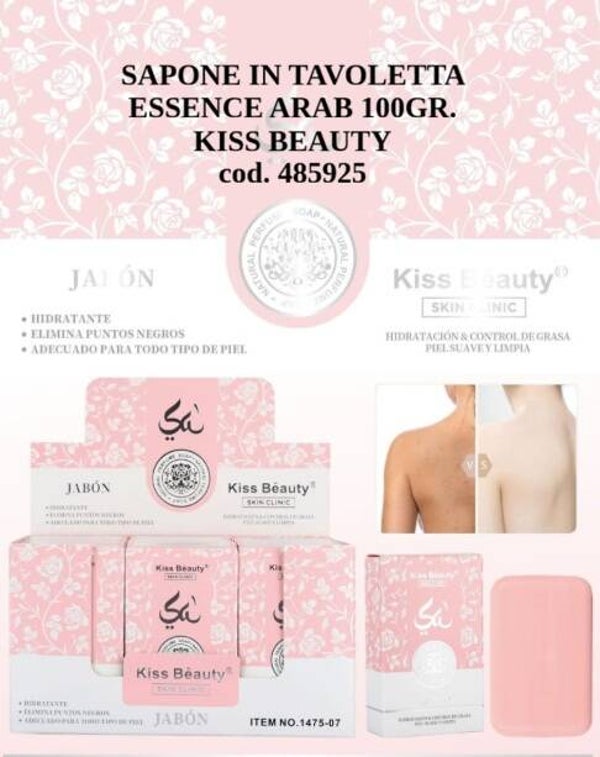 sapone in tavoletta essenza araba Kiss Beauty