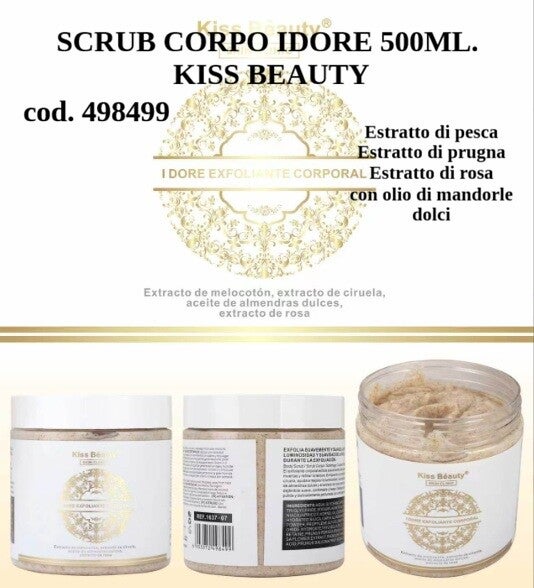scrub corpo  idore Kiss Beauty