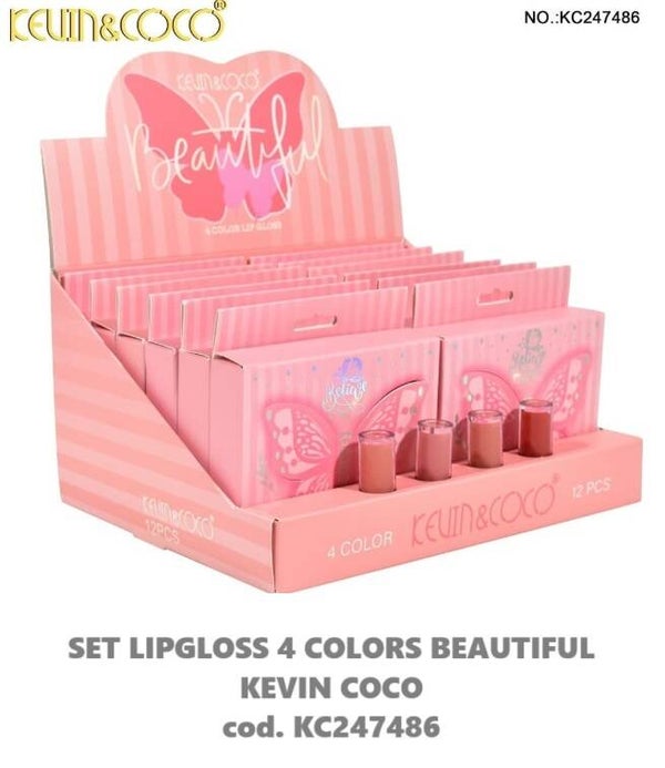 set lipgloss beautiful Kevin&Coco