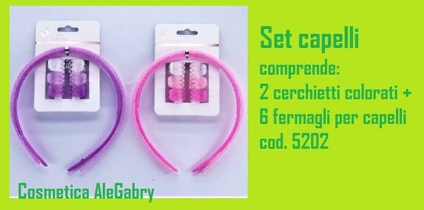 set per capelli Coco