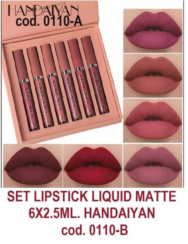 set lipstick liquid matte Handaiyan