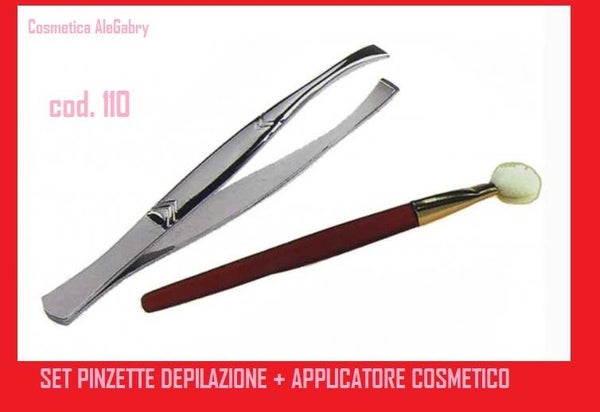 set pinzetta + applicatore Beauty care