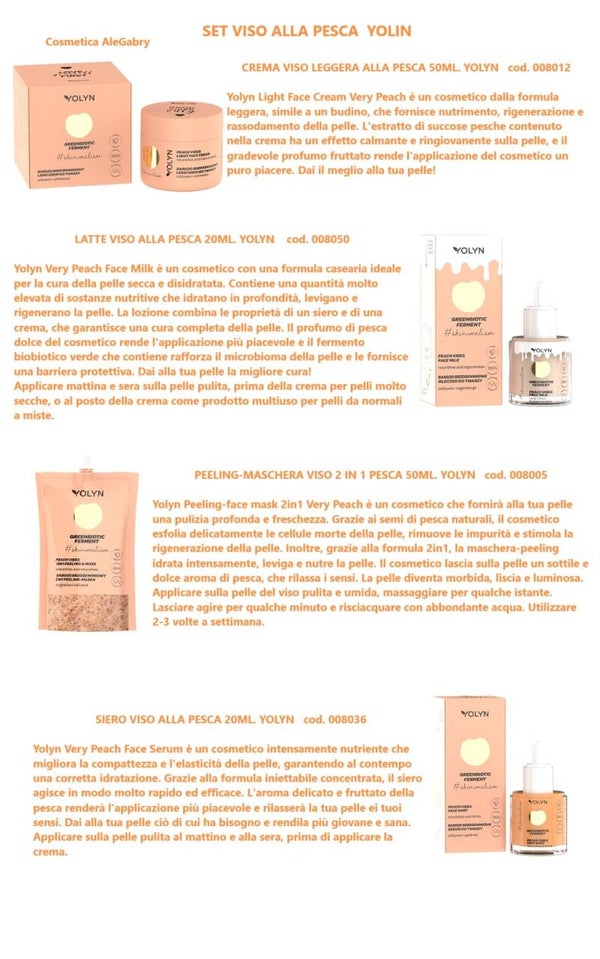 set viso alla pesca Yolyn