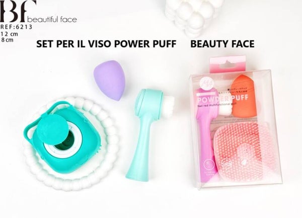 set viso power puff Beautiful face