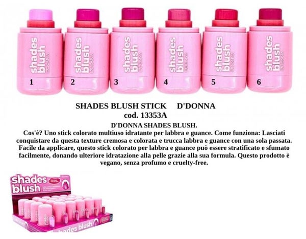 shades blush stick D'Donna