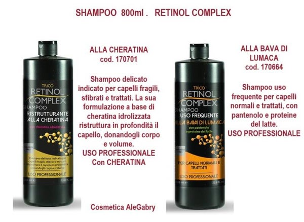shampoo Retinol Complex