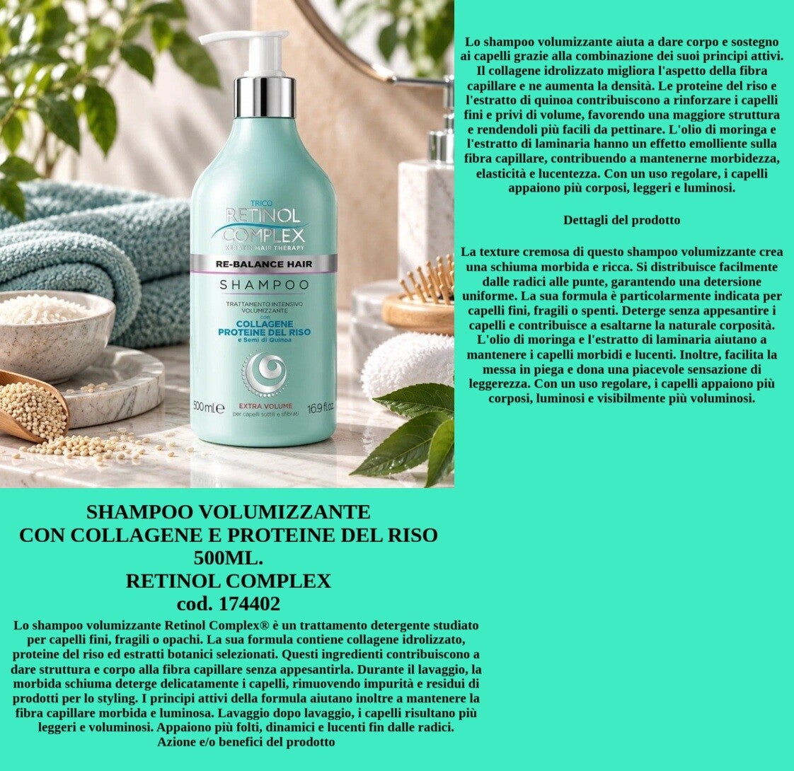 set volumizzante Retinol Complex