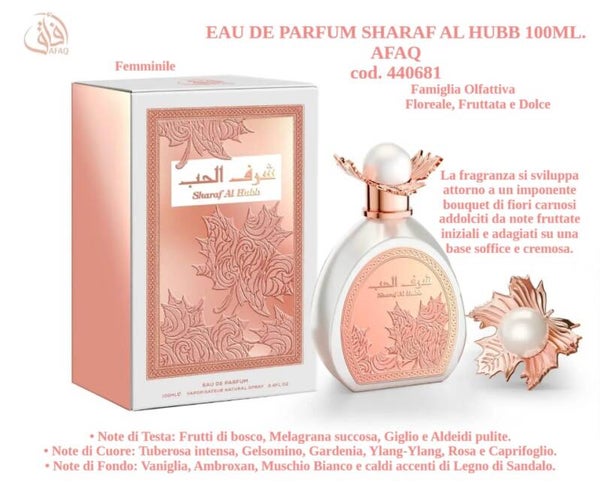 eau de parfum sharaf al hubb Afaq