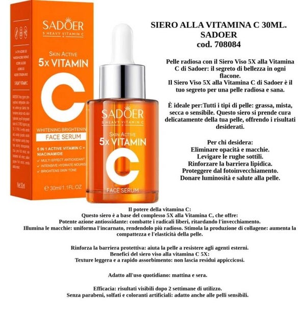 siero alla vitamina C Sadoer
