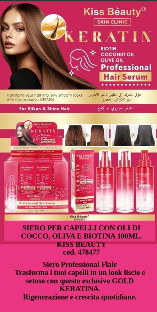 siero per capelli Kiss Beauty