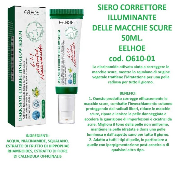 siero correttore illuminante delle macchie scure Eelhoe