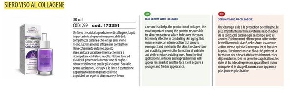 siero viso al collagene Retinol Complex
