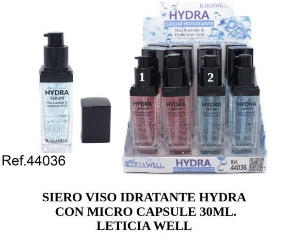 siero viso idratante hydra Leticia Well