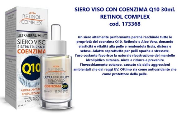 siero viso con coenzima Q10 Retinol Complex