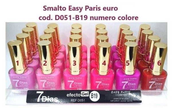 smalto effetto gel 7 giorni Easy Paris