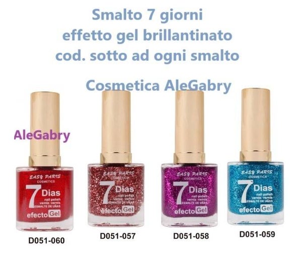 smalto effetto gel 7 giorni Easy Paris