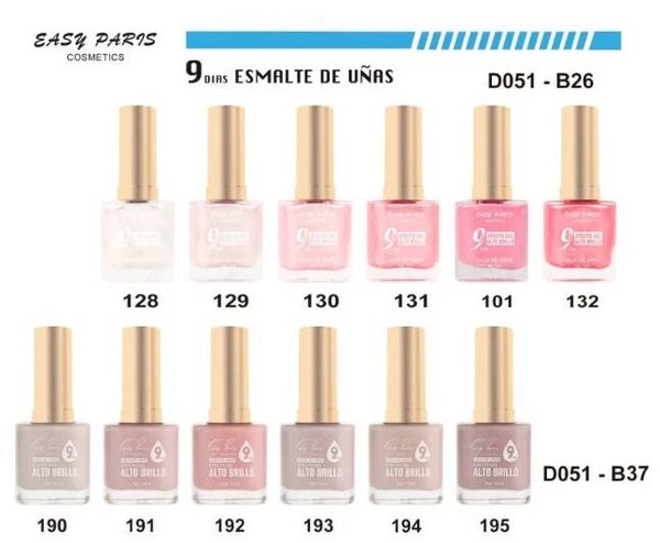 smalto effetto gel 9 giorni Easy Paris