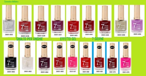 smalto effetto gel 7 giorni Easy Paris