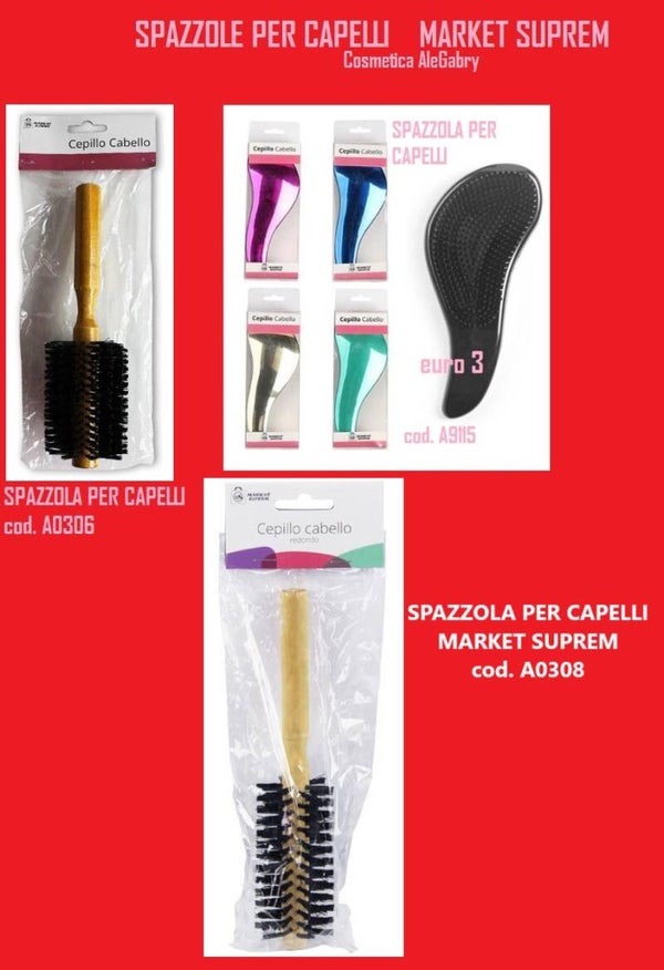 Spazzole per capelli  Market Suprem