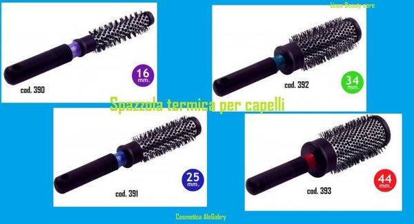 spazzole termiche Beauty care