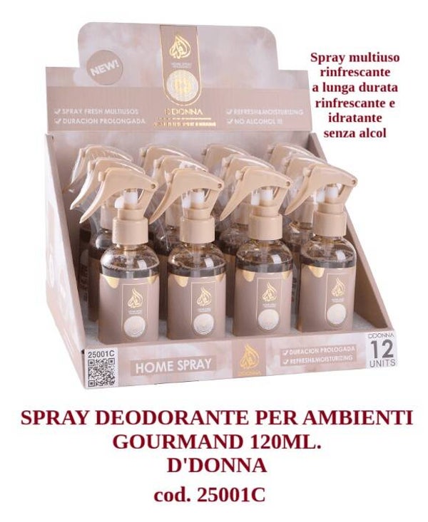 spray deodorante per ambienti D'Donna