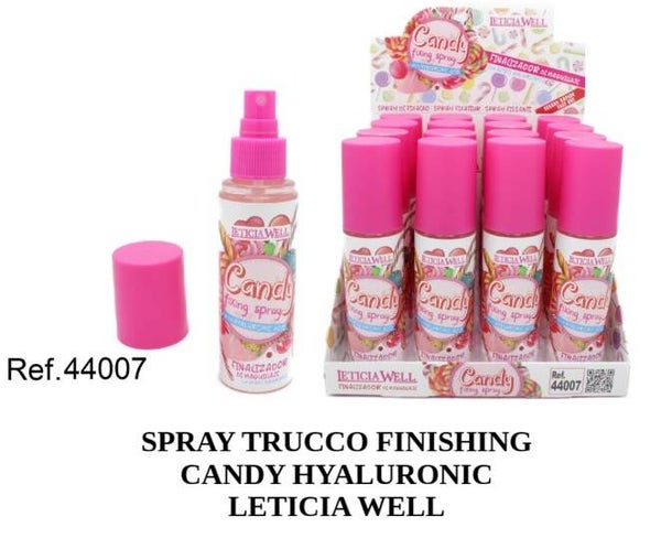 spray trucco finish candy ialuronico Leticia Well