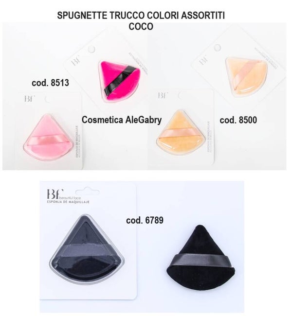 spugnette trucco assortite Coco
