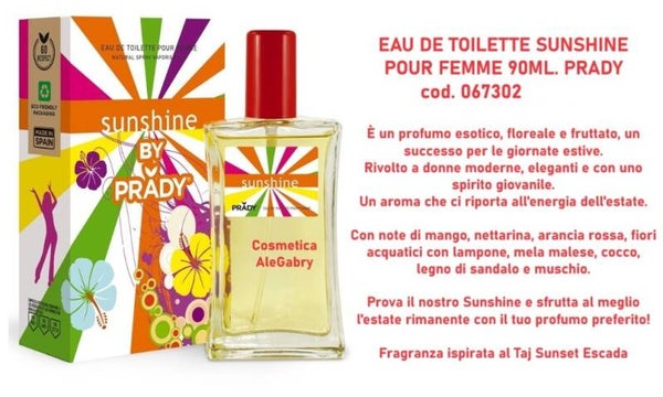 eau de toilette sunshine Prady