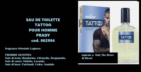 eau de toilette tattoo Prady
