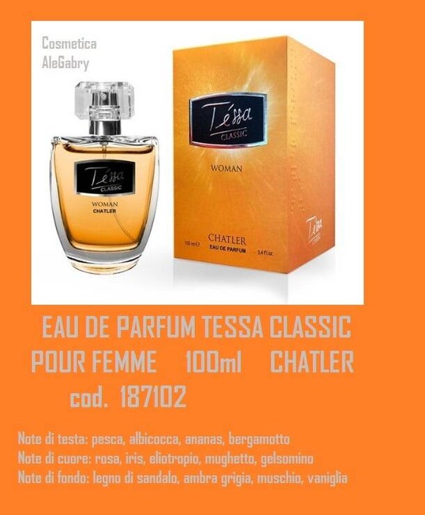 eau de parfum tessa classic Chatler