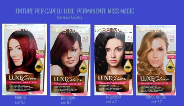 tinture per capelli luxe permanente Miss Magic