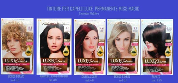 tintura per capelli luxe permanente Miss Magic